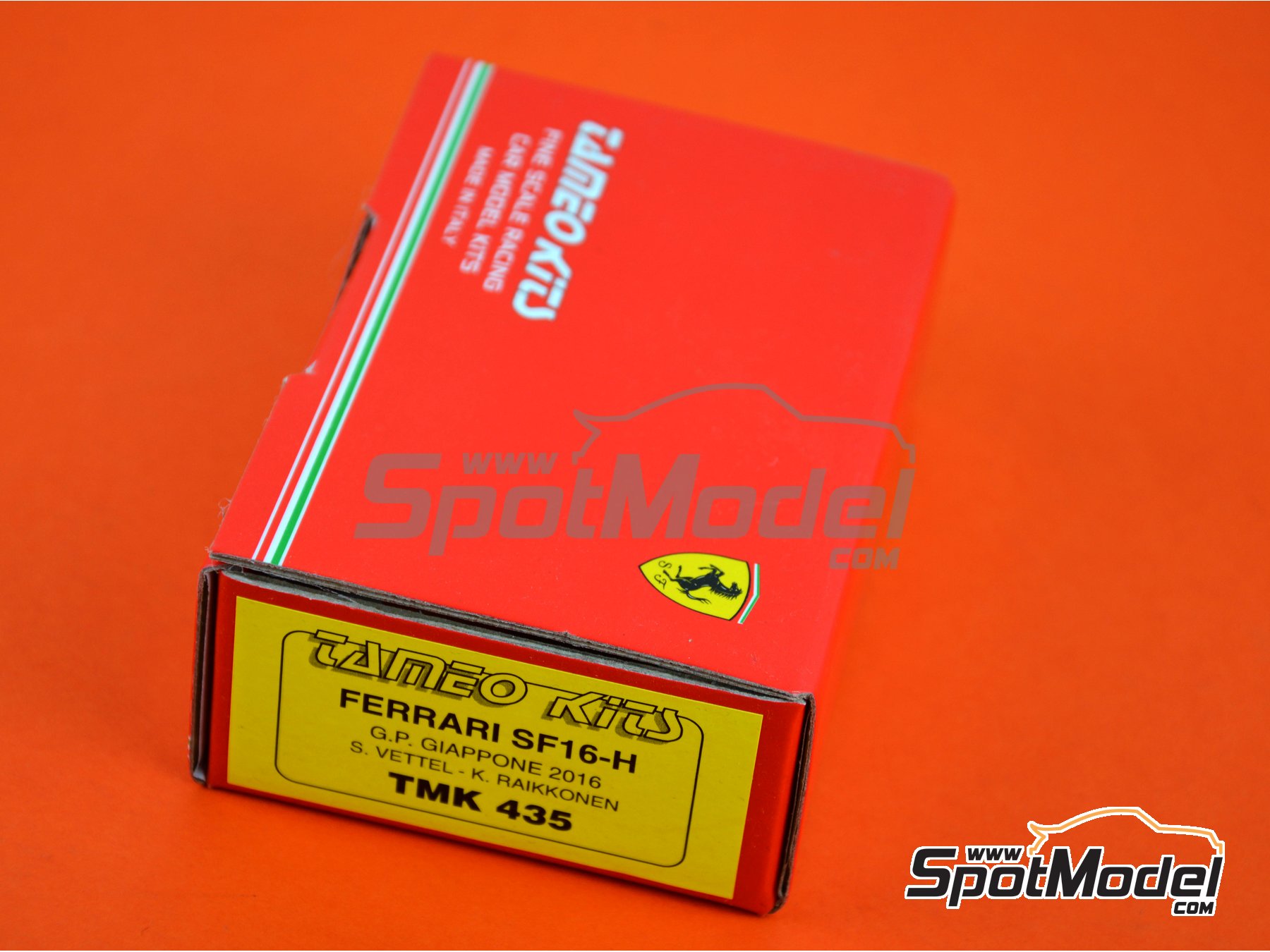 Tameo Kits TMK435: Car scale model kit 1/43 scale - Ferrari SF16-H